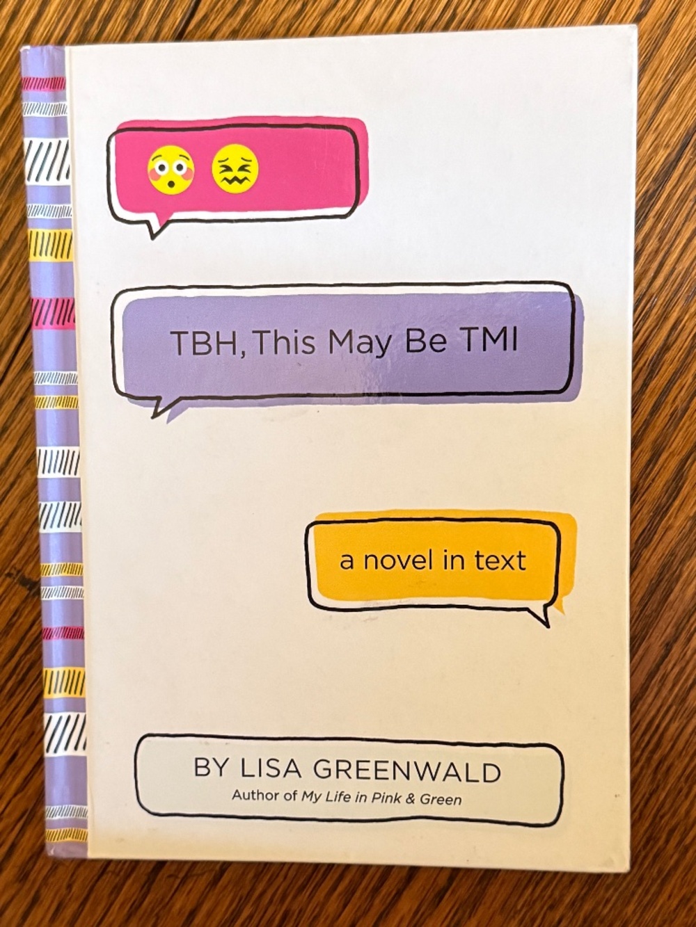TBH, This May Be TMI by Lisa Greenwald